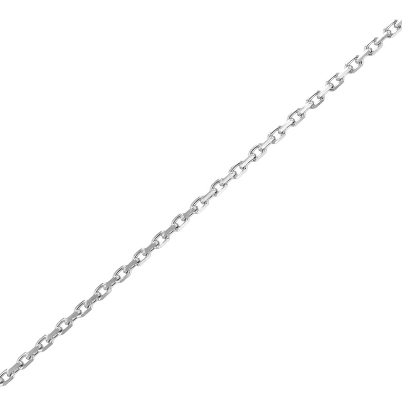 Chaine maille forçat or blanc 2.80g Comme neuf -  reconditionné disponible sur Gemme Les Bijoux